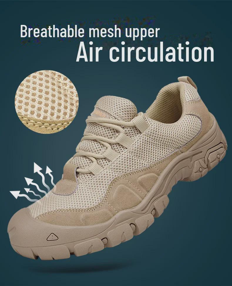 Erkekler İçin Alçak Üstlü Açık Hava Tırmanma ve Yürüyüş Ayakkabıları: Dayanıklı, Aşınmaya Dayanıklı, Günlük Spor Ayakkabıları