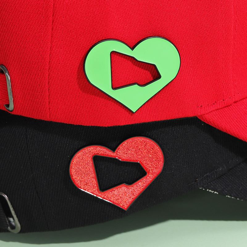 New Era Vibrant Hat Pins Fashionable Alloy Brooches With Letter And Geometric Designs All For