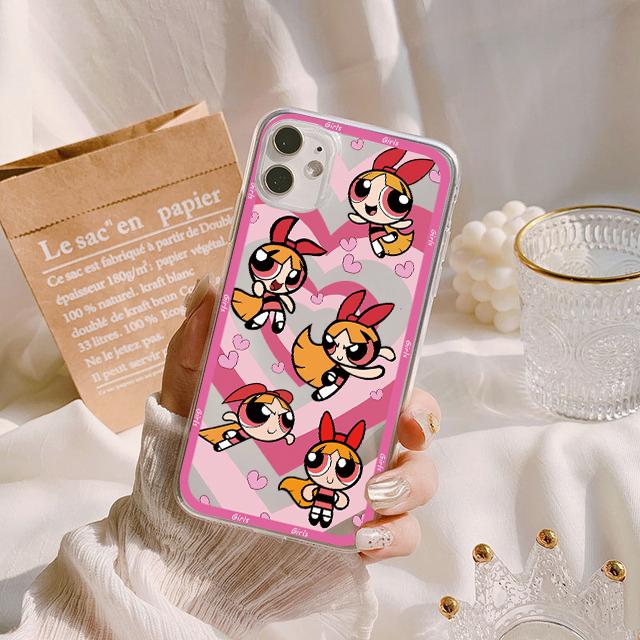 

Для Samsung A12 A13 A32 A40 A41 A51 A50 A52 A53 A71 A72 A73 A70 A22 A23 A21S A31 A03 S A02S A10 A33 Прозрачный чехол с милой мультяшной девушкой A73 5G