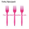 Guihong Birthday Party Disposable Tableware Set - Colorful Theme Plates, Cups, Napkins, and Cutlery