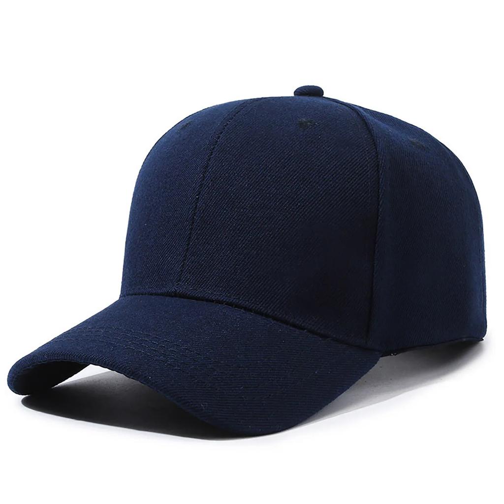 Verstellbare Unisex Baseballkappe für Damen und Herren, Vintage, einfarbig, Baumwolle, Hip Hop, Outdoor, Dad Hat, Trendiger Street Style Baseballkappe