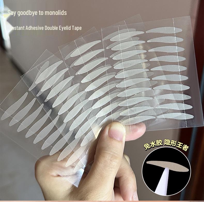 Invisible Lace Double Eyelid Stickers - Water-resistant, Anti-Droop, Seamless for a Natural Look.