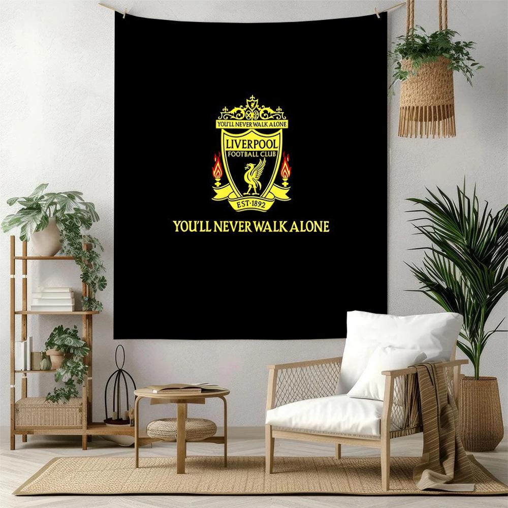 Liverpool Football Club Wall Decor Tapestry Art For Pet Memorial Birthdaywedding Party Backdrop Family Gift