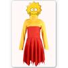 The Simpsons Family Matching Cosplay Outfit Parent-Child Stage Performance Costume