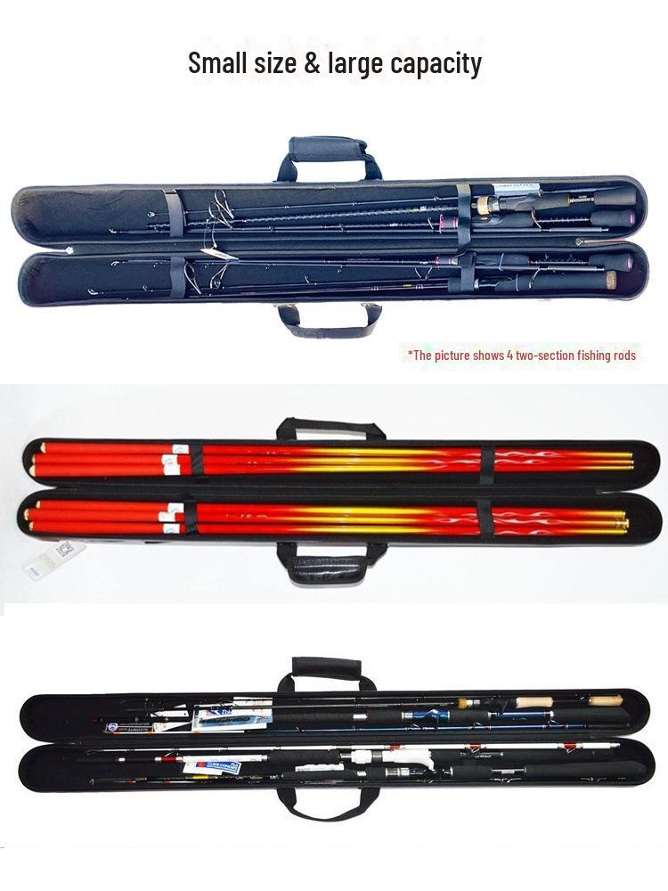 KENGARU Compression-Resistant Hard Shell Fishing Rod Bag - Sizes 1.25m/1.35m/1.45m/1.65m 