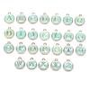 Practical Multiple Color Diy Jewelry Accessories Alloy Double-Sided Oil Dripping Multicolor English Letters Chaotic Pendant