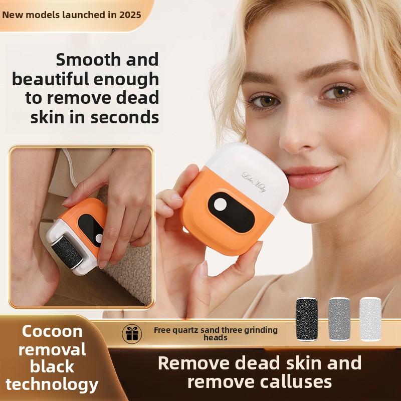 Elektrischer Fußschleifer, abgestorbene Haut, Kallus, LCD-Display, Pediküre-Schleifgerät, Fersenschleifer, Haushalts-Fußreibgerät