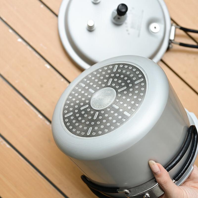 OLOEY Portable Outdoor Pressure Cooker 22cm