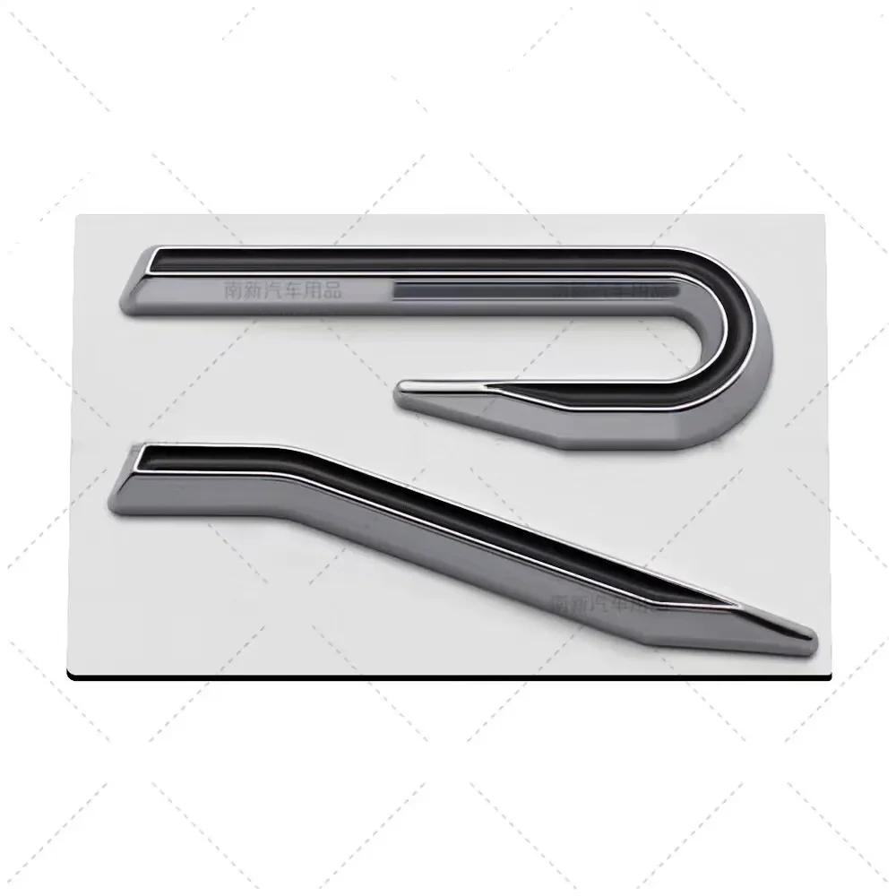 

2026 Hot For VOLKSWAGEN VW New R Emblem Car Metal Body Tail Trunk Sticker Accessories For VW GTI Rline Polo Golf MK8 Touareg Pas