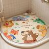 Non-Slip Cartoon Bathroom Mat for Shower, Toilet & Bathtub