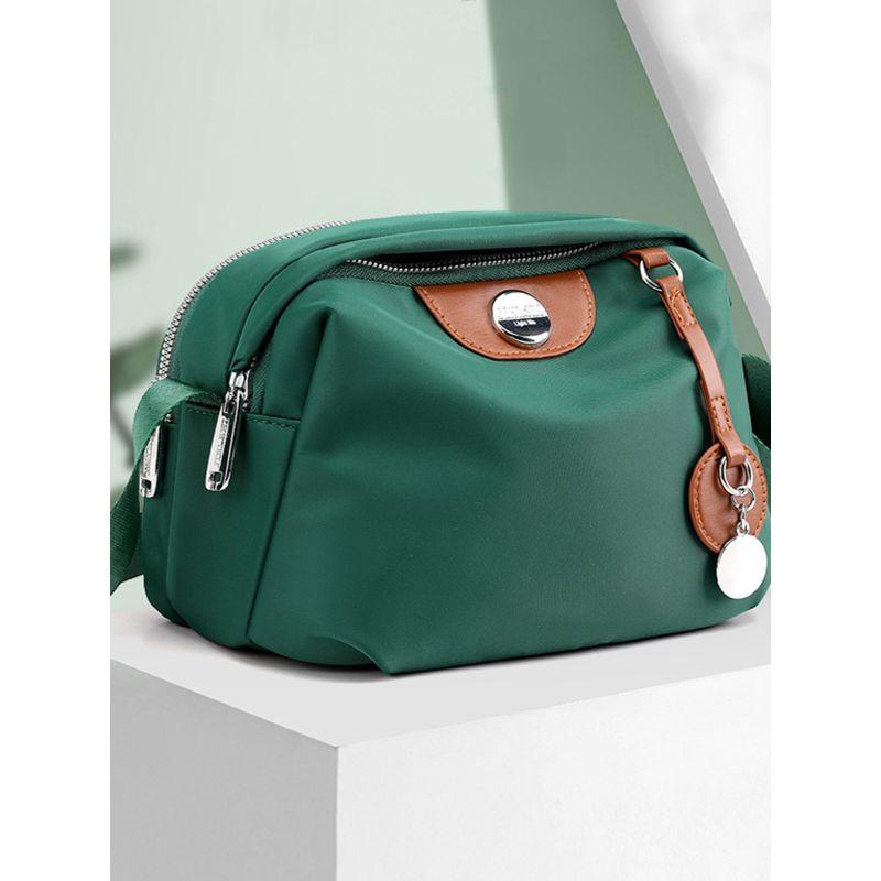 

Женская портативная сумка кроссбоди из ткани Оксфорд, модная, на все случаи жизни Collection Priority Delivery (Forest Green)