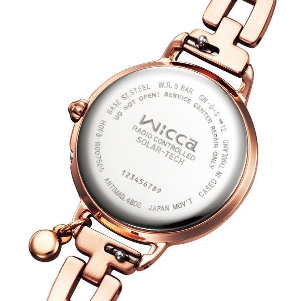 Citizen Unisex KL0-561-15 ( Watch wicca Solar-Tech radio-controlled) Round Watch Pink Stainless