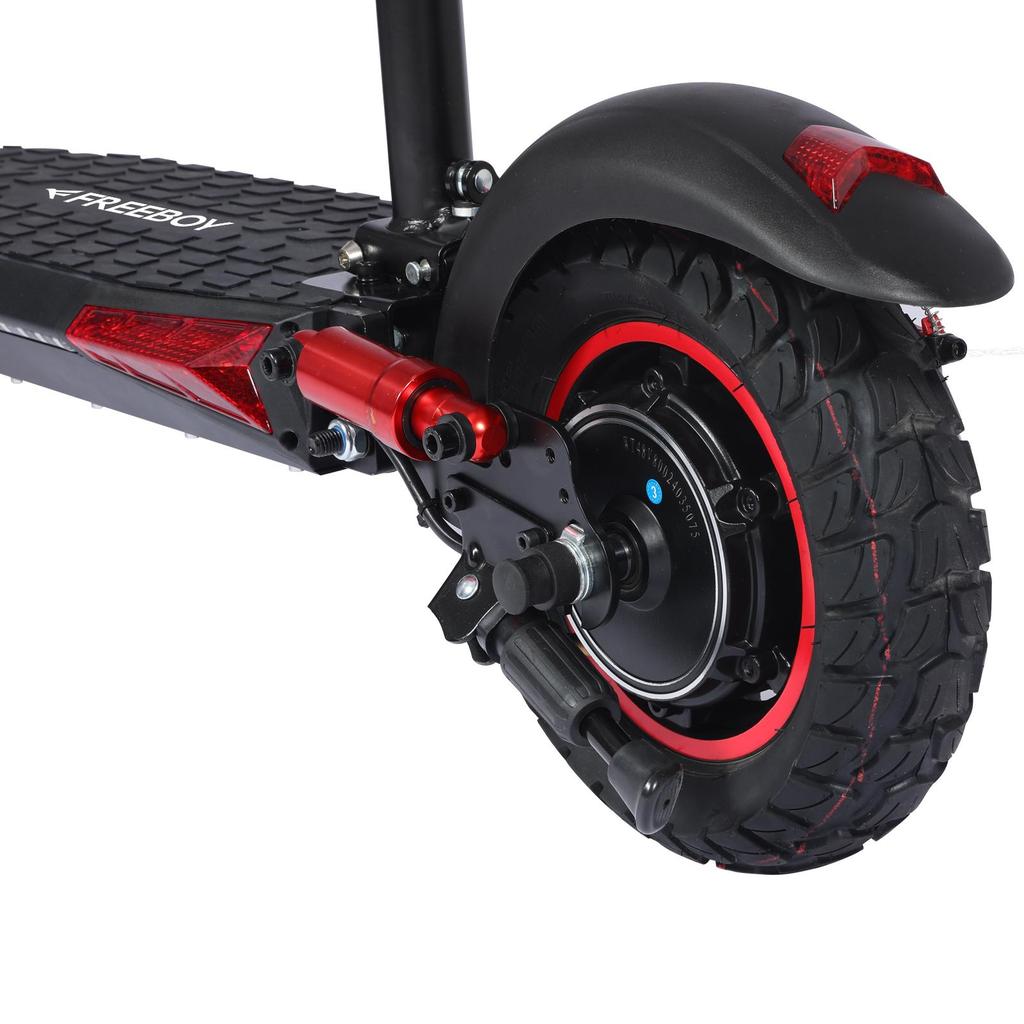 FREEBOY J11MAX Electric Scooter, 48V 18Ah Battery, Dual Disc Brakes