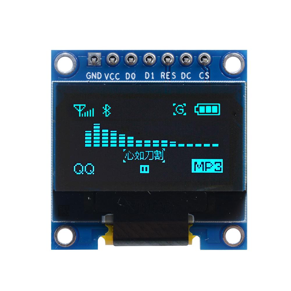 0.96" Inch OLED Display Screen Module SSD1306 I2C IIC Serial 128x64 LCD Screen Board 3.3V-5V White Blue Yellow for Arduino