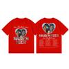 Singer Madison Beer The Locket Tour 2026 Tshirts High Quality Fashion Short Sleeve T Shirt Men Women Casual Oversized Tshirt