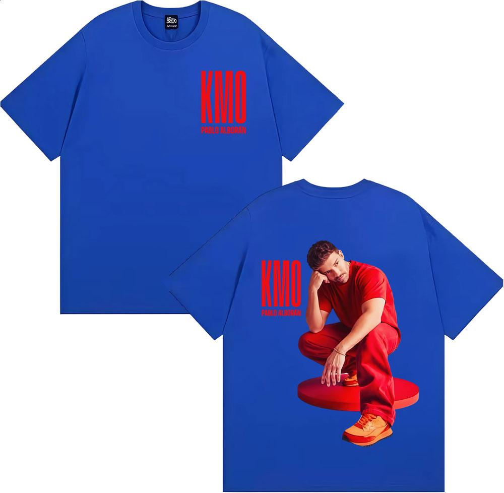 Pablo Alborán Global Tour Kmo 2026-2027 Print T Shirt Men Women Summer Fashion Cool Style T-shirts Comfort High Quality T Shirts