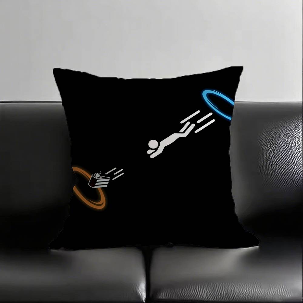 1pc Portal 2 Game Pillow Case Fashion Square Pillowcase Bedroom Sofa Room Ins Decoration Leisure