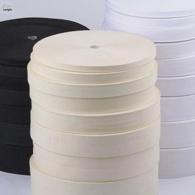 Witte Geurstijl Katoenen Riem, 1-9cm Breed, Platbinding