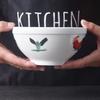 Retro Classic Rooster Design Multi-Purpose Bowl: Perfect for Soup, Noodles, Rice, and More!