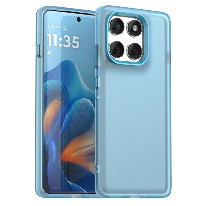 Sturzsichere Candy-Farben-Hülle für Motorola Edge 60 Pro Matte Transparente Hülle für Moto Edge 60 Pro Hülle für Moto Edge 60 Pro Hülle