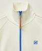 Satur Lawton All Day Track Zip-Up Jacket White