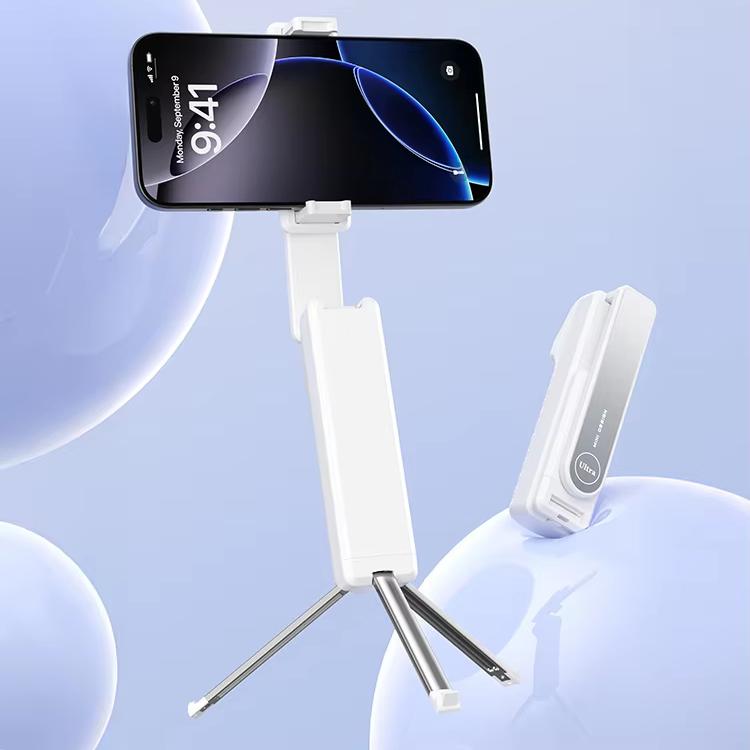 Mini Selfie Stick With Stand Travel Portable 360 Rotating Tripod Phone Holder Live Broadcast Stable Concert Vlog