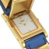 HERMES Medor Watches WhiteDial Plated Gold/leather Quartz Analog display mens Used
