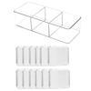Multi-functional Press-On Nail Display Case Dust-proof Badge Storage Box  Collectible