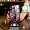 G-Genshin Arlecchino Impact Magnetic For Magsafe Wireless Charging Phone Case For iPhone17,16,15,14,13,12,11 Plus,Pro Max