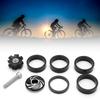 Fahrrad Steuersatz Gabel Oberteil und Ahead-Kralle mit Aluminium-Schraubensatz für Fixed Gear 5410T Set