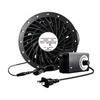 Exhaust Fan 12V Wall Mounted Exhaust Fan 6500RPM 12V 1.8A Low Noise Extractor for Kitchen Bathroom Garage Grow Room