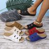 New Slippers Fashion Versatile Simple Women Shoes Daily Casual Women Sandals Elegant Temperament Plus Size High-heeled Sandals