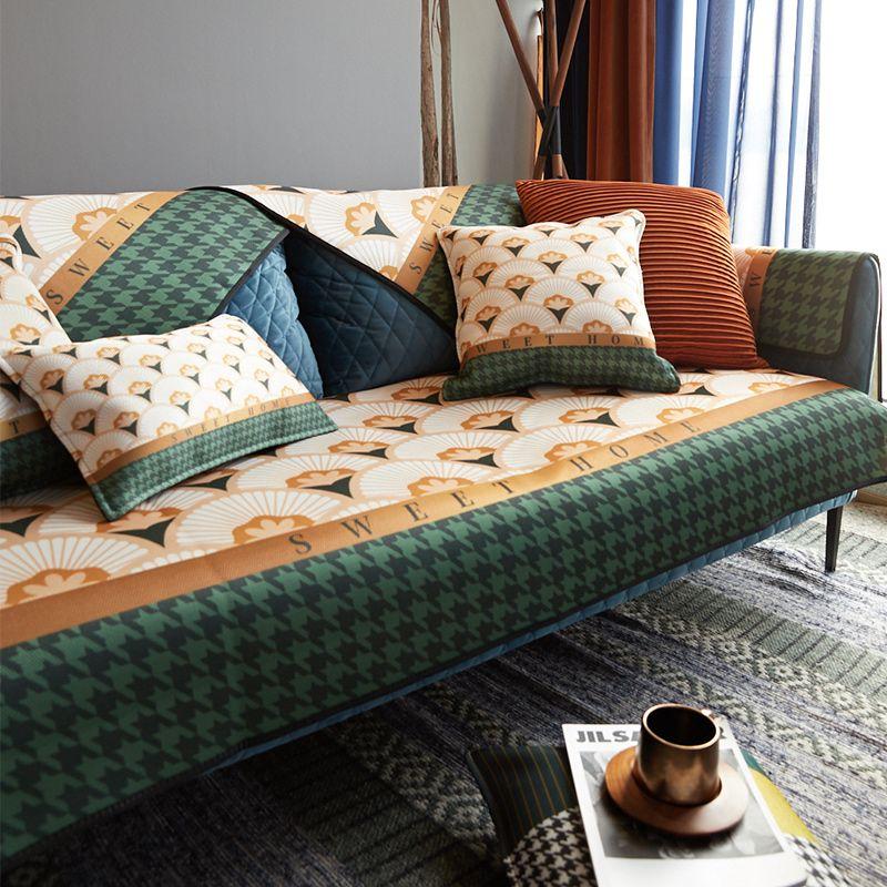 

Высококачественный Вводный Люкс Круглогодичный Универсальный Чехол на Подушку Дивана Ткань Нескользящий Современный Минималистичный Летний Ледяной Шелк Полотенце для Дивана Чехол Дышащий Sweet home 30*50 waist pillowcase without core