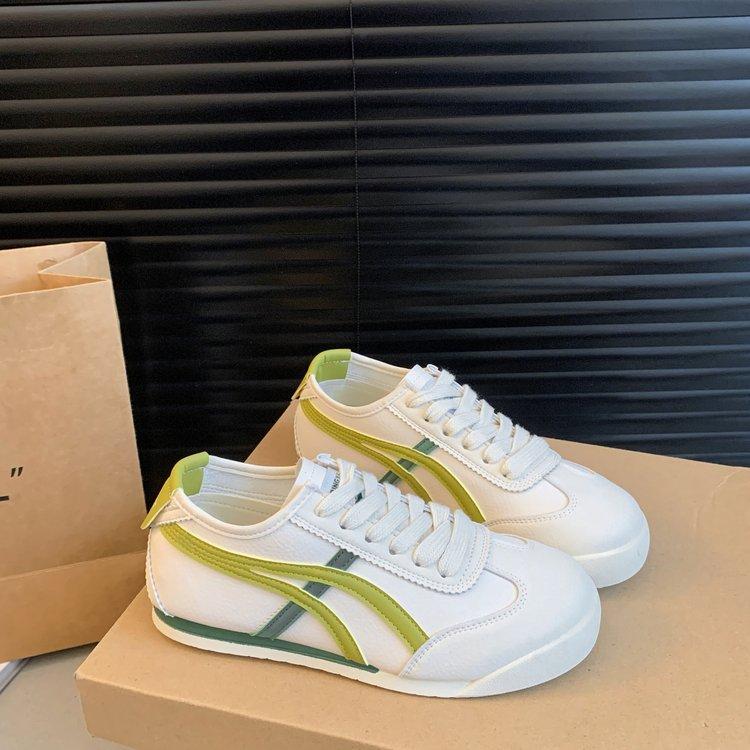 Dexun shoes women's spring 2025 new retro soft-soled Forrest Gump shoes breathable and versatile flat-bottomed casual sports shoes