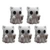 Yousheng 2/3/5Pcs Ghost Cat Garden Statue Halloween Pet Figurine Horror Festive Atmosphere Halloween Party Decor
