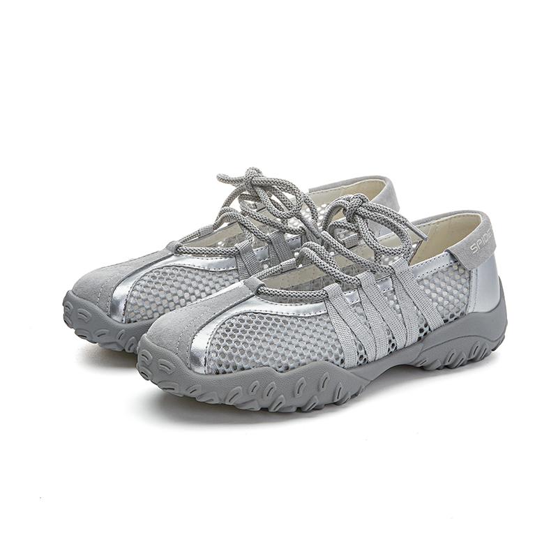 

Модные женские сетчатые туфли Мэри Джейн 2025 Лето Новые женские Нескользящие и Удобные Кроссовки Большого Размера для Женщин 40