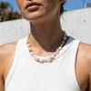 Boho Beach Style Starfish Necklace For Women Colorful Irregular Stone Beads Choker Neck Chain Girl Summer Party Vacation Jewelry