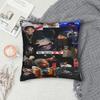 Chris Brown Breezy Bowl XX Tour Printing Pillowcase Cushion Cover  Pillow Covers Warm Bed Decorations Zippered Multi-Size