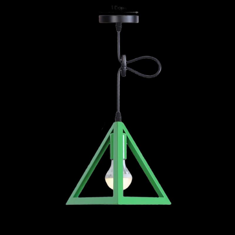 Industrial Style Square Pendant Lamp