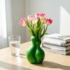 3D-gedruckte Katzenvase, Minimalistische nordische Stil Blumenarrangement Vase, Umarmende Katze Blumenvase, Dekorative Katzenpaar Vase Haus Büro Geschenk