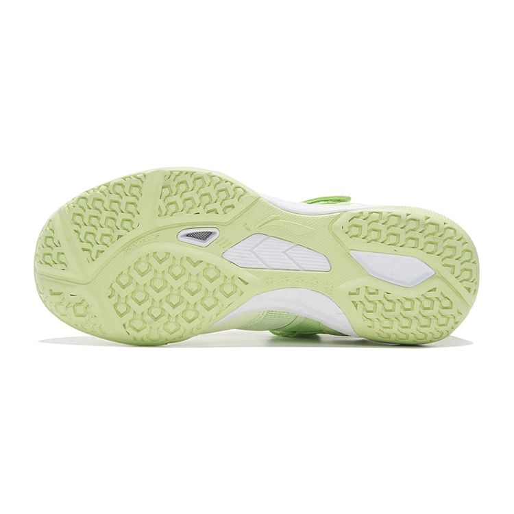 LiNing Lightweight Shock Absorbing Non-Slip Wear-Resistant Breathable Childrens Training Shoes Kids Sneakers Light-Pink Green APTS006-1