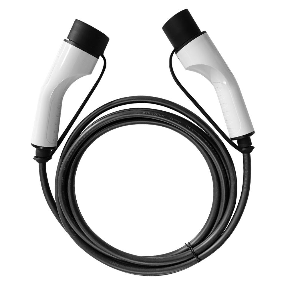 

Dual Head Type 2 EV Charging Cable, 3-Phase, 7/22KW for New Energy Vehicles 16A/3.5KW EU to EU