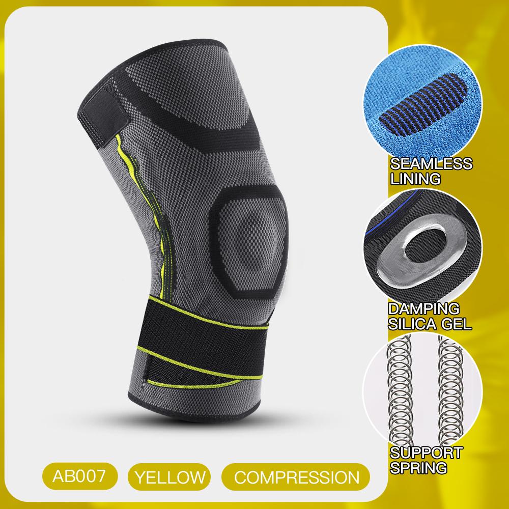 Professional Competition Level Protective Massage Support Sport Knee Protection Spring Support Stable Pressure Protection Tendon