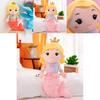 Adorable Crown Mermaid Stuffed Toy Doll Perfect For Kids Birthday Gifts And Playtime