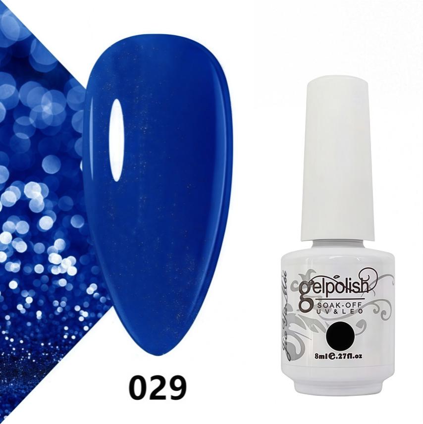 Amber Gel Polish Set: Gel Polish Manicure Kit with Whitening, Base Coat, and Sealer.