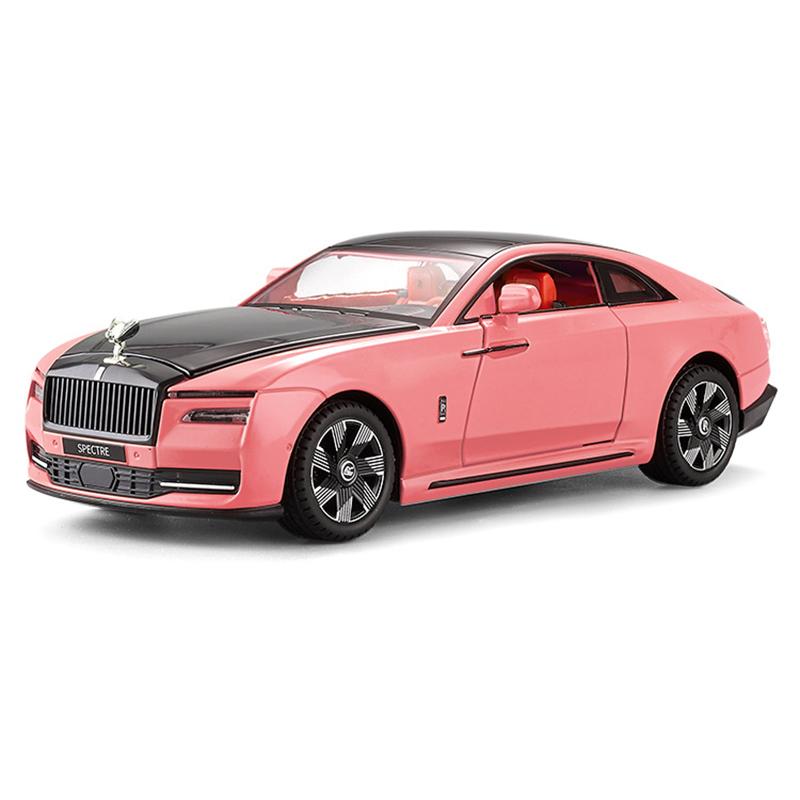 1/24 Rolls-Royce Spectre Legering Støpt Leketøysbil Modell Lyd og Lys Trekk tilbake Barnas Leketøy Samleobjekter Bursdagsgave