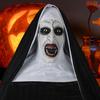 1 Set Halloween Headgear Scary Nun Emulsion Headgear Halloween Thriller Cosplay Costume for Party Home