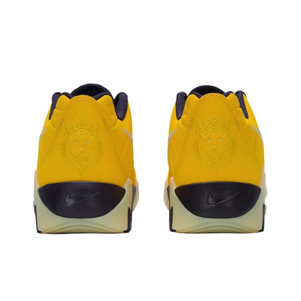 Nike LeBron Witness 9 GS Soft Yellow Cave Purple Kids Sneakers Gold Amarillo Lilac HV2270-700