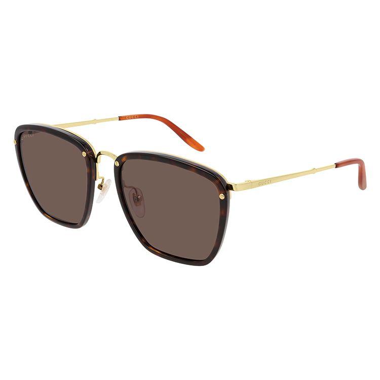 Gucci Fashion Retro Series Full Frame Irregular Shape Sunglasses Unisex sunglasses GG0673S