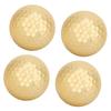 High Visibility Golden Golf Balls Golden Plating Gold Plating Golf Ball  Golf Clubs